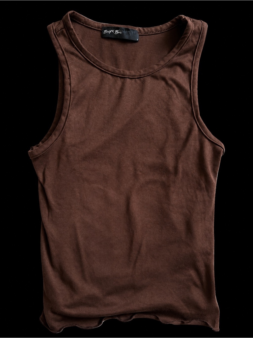 Brit & Bri Brown Tank Top